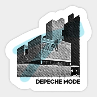 Depeche Mode Industrial Collage Fanart Tribute Sticker